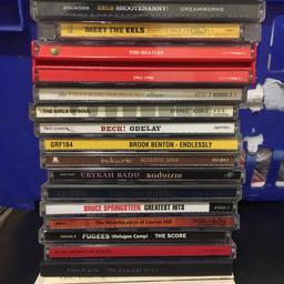 Music - Mixture of different genres - Soul, Rock, Pop, Acoustic, Hip hop and more -Beatles, Fugees, India arie, Beck, eels and more

Beatles, queen, Freddie, Pink floyd cds sold

£50p each

PayPal - Bank Transfer - Shpock wallet

Any questions please ask. Thanks