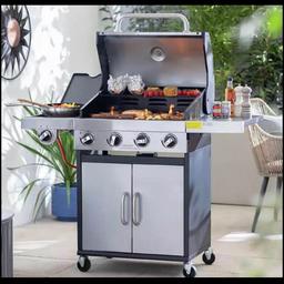 Brand new 4 burner gas BBQ (WHITE)
Not ur cheap disposable BBQ
Great for the summer!
Brand new packaging is slightly damaged but item is fine.
RRP is £220
Can be delivered
Any questions please ask