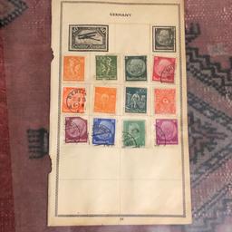 Old collection of German stamps still in good condition, pls look at the attached pictures for more details can accept PayPal, collection, bank transfer or delivery if close by shpocks wallet too all for £25 can be sold separate too
