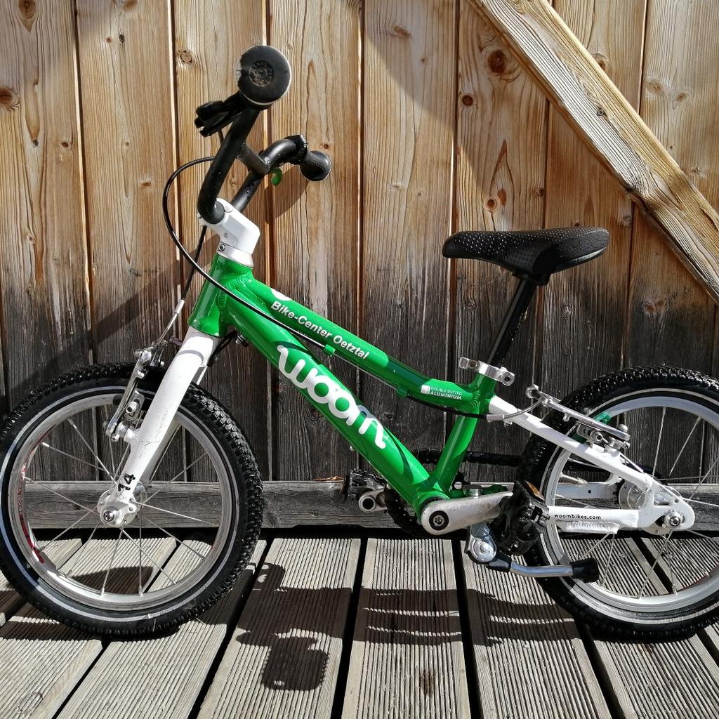 Woom 2 kinderfahrrad 14 Zoll Grün in 6425 Gemeinde Haiming für € 200,00 zum Verkauf Shpock AT