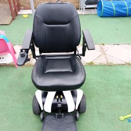 travalux electric power chair with charger joy stick control the seat swivels left or right and will rise to access items out of reach £150 ono collection only this is a heavy item vehicle needed to collect it dose come apart easily