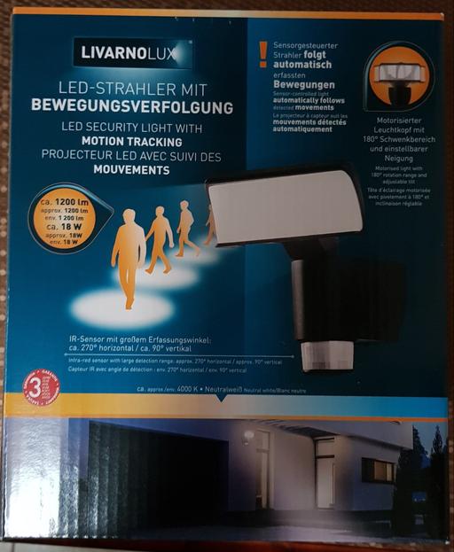 Buy & Sell West Midlands Birmingham - Photos for LED Security Light with Motion Tracking