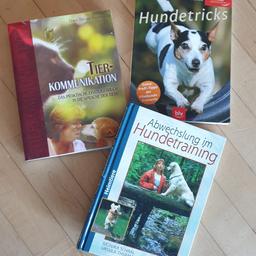 3 lernreiche und interessante Hunde-Fachbücher.
1 gebundenes und 2 Taschenbücher.
Preis plus € 4.50 Versand innerhalb Österreich!