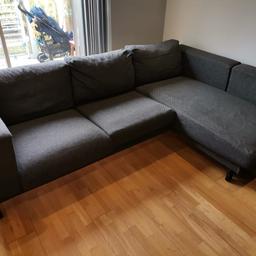 Ikea nockeby corner sofa 

Comfortable solid design 

Lovely foam comfortable cushions 

Well made ikea sofa!

Fully Washable removable covers 

No stains Clean condition 

277 cm x 175 cm 

No time wasters please save hundreds

text 07985294776

rrp 900!