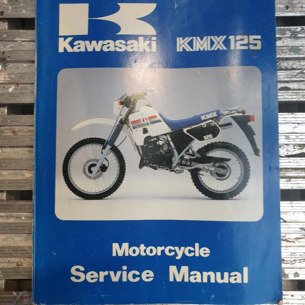 uesd kawasaki manual kx 125 £10 no offers thanks