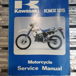 uesd kawasaki manual kx 125 £10 no offers thanks