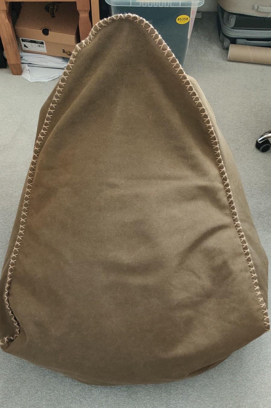 Dunelm Khaki Canvas Bean Bag Chair in DE22 Derby for £50.00 for sale