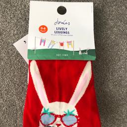 Joules Baby Girls Lively Leggings 1x 2-pack NEW 0-6 months

From a pet / smoke free home. Collection only. Cash upon collection please. Thanks
