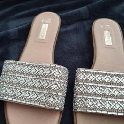 Beautiful pair of summer sandals
Worn Once still in immaculate condition

Collection E14 or can post for extra