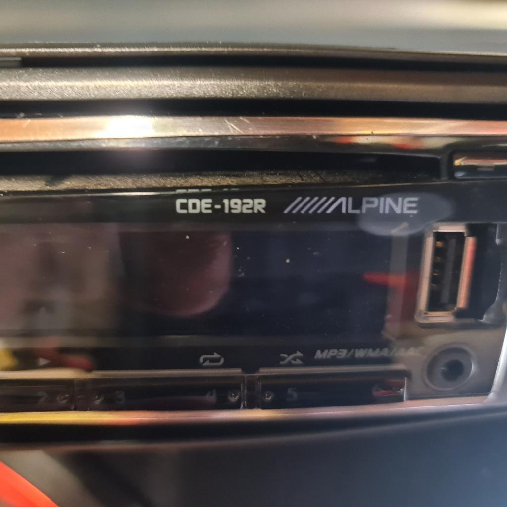 ALPINE CDE 192R SINGLE DIN STERO

INCLUDES CAGE, ISO LEADS AND SURROUND

TOP OF THE RANGE UNITS

USB, AUX, CD

TESTED AND FULLY WORKING

GRAB A BARGAIN

PRICED TO SELL

COLLECTION FROM KINGS HEATH B14  OR CAN DELIVER LOCALLY

CALL ME ON 07966629612

CHECK MY OTHER ITEMS FOR SALE, SUBS, AMPS, SPEAKERS, WIRING KITS, TWEETERS ,6X9S ETC