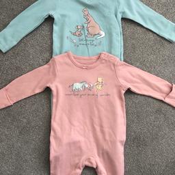 Winnie the Pooh baby girl sleepsuits 3-6 months - George at Asda; not worn but was part of a pack of 3, without packaging / tags.

From a pet & smoke free home. Collection only. Cash upon collection please. Thanks.