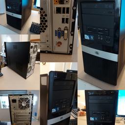 HP Pro 3120 MT Computer PC Tower
Pentium Dual 3.2GHz
4GBRAM
320GB Hard Drive
Windows 10 Professional 21H1 Installed 29 March 2022 Activated with a digital licence 
Various software Installed 
DVI and VGA Connection Ports
Card Reader
DVD_RW Drive