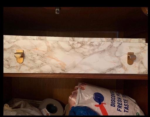 Buy & Sell West Midlands Birmingham - Photos for Small wood marble makeup draw with plate