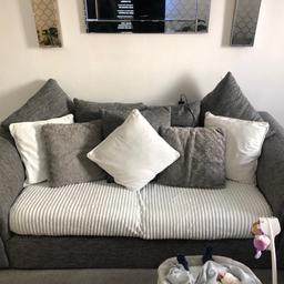 used. good condition 3 & 2 seater settee. no rips or tears