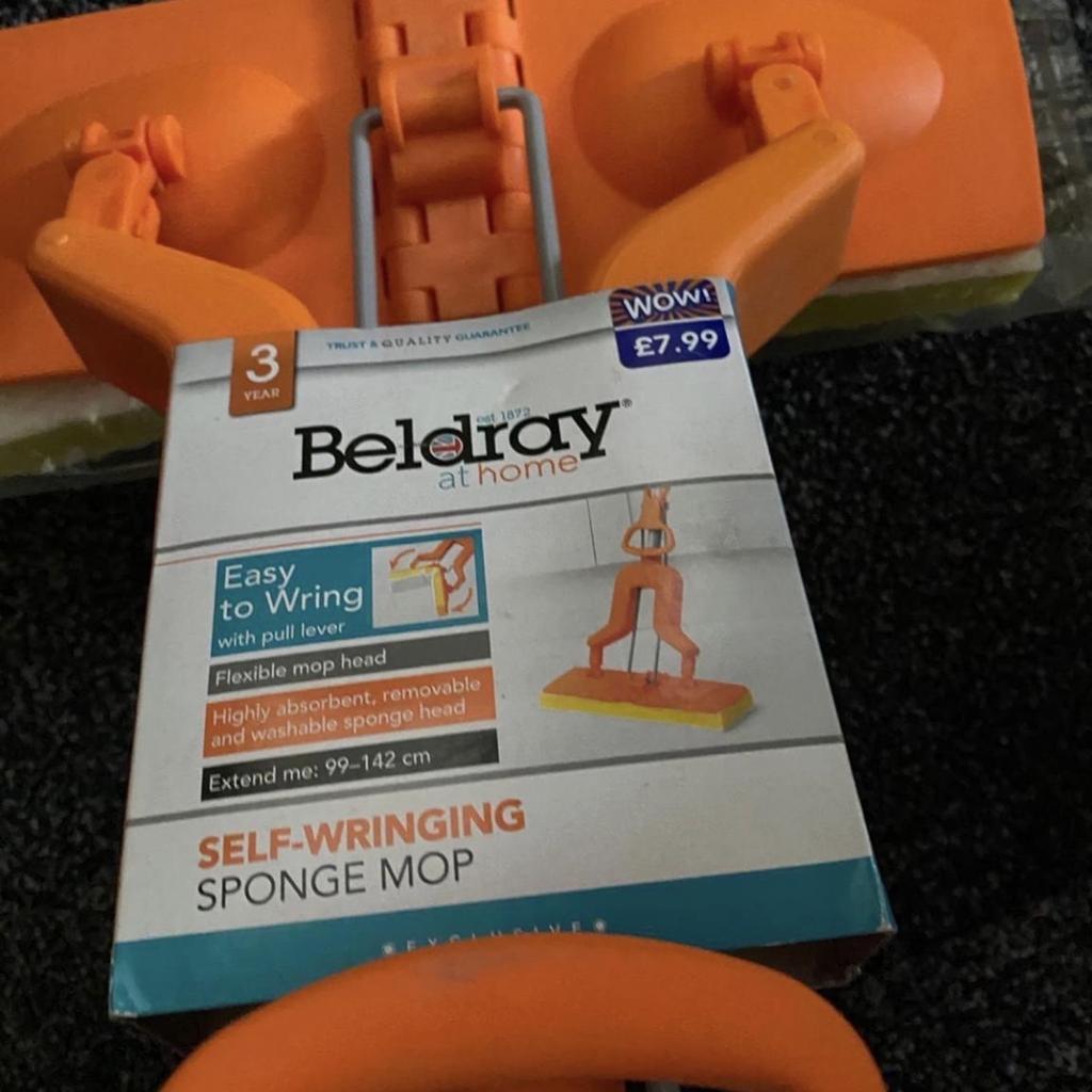 Beldray mop, sponge mops, mop & brush heads in B33 Birmingham for £2.40
