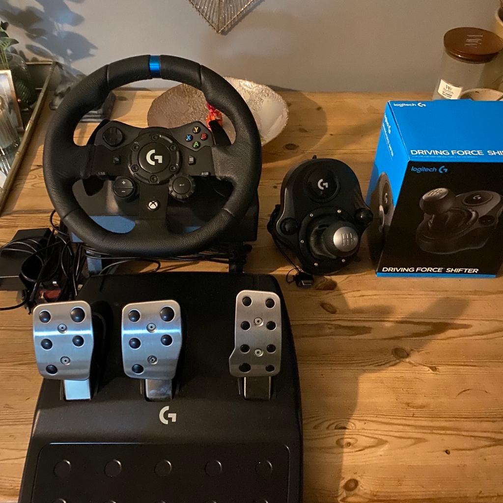 Logitech G923 steering wheel with gear stick in Broxbourne for £200.00 ...