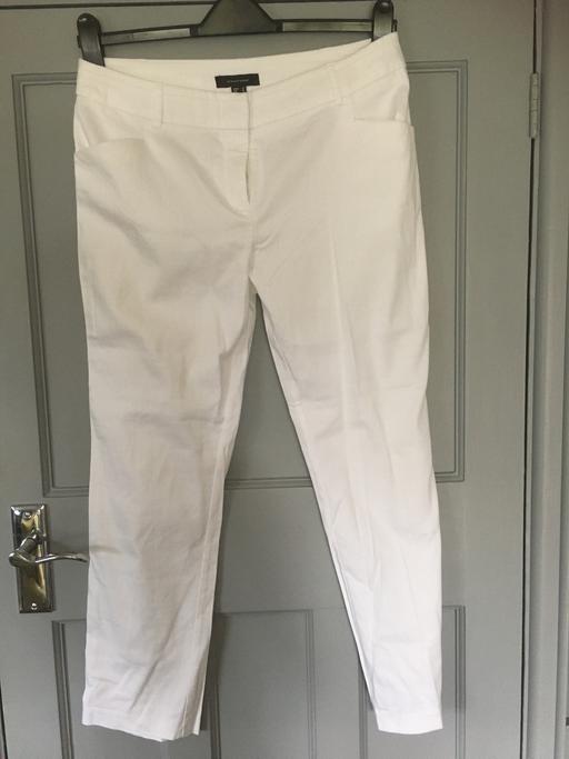 Buy & Sell West Midlands Walsall - Photos for White Cotton Trousers. Size 12