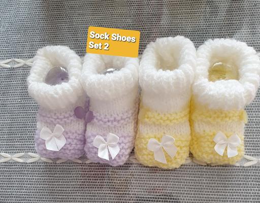 Buy & Sell West Midlands Solihull - Photos for Newborn Sock Shoes Set 2