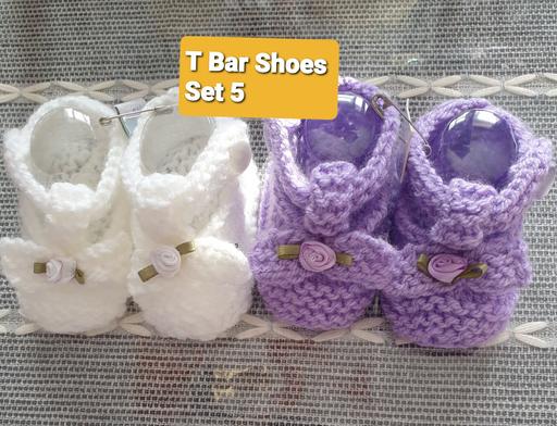 Buy & Sell West Midlands Solihull - Photos for Newborn T Bar Shoes Set 5