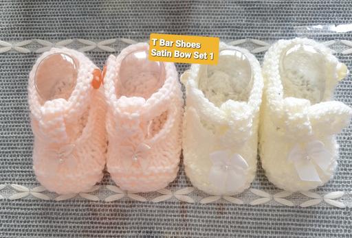 Buy & Sell West Midlands Solihull - Photos for Newborn T Bar Satin Bow Set 1