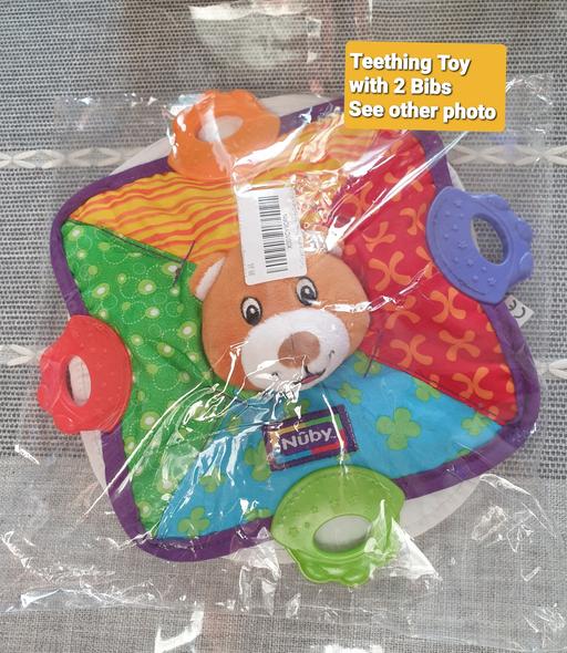 Buy & Sell West Midlands Solihull - Photos for Baby Teething Toy with 2 Bibs see other photo