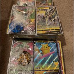 200 Random Pokemon card bundles available here! What you will get -
• 200 random Pokemon cards from 2017 - 2022
• 2 ultra rares
• 10 reverse holos
• 4 holos
It’s a great deal for anyone getting into collecting or someone who just loves Pokemon of any age! Especially for kids! Feel free to ask any questions.