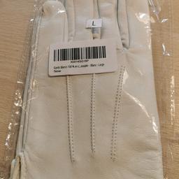 Nagelneue weiße Lederhandschuhe Größe L zb. Für Uniformen 
Nie getragen, in Orginalverpackung abzugeben wegen Fehlkauf.