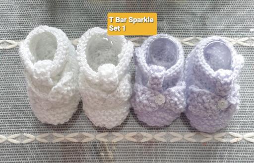 Buy & Sell West Midlands Solihull - Photos for Newborn T Bar Sparkle Shoes Set 1
