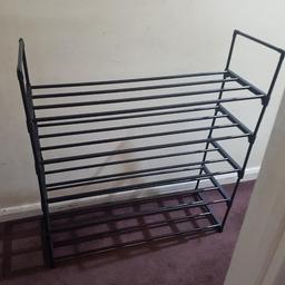5 tier shoe rack brand new with box