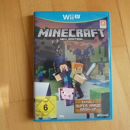 ich verkaufe ein gebrauchtes, gut erhaltenes Spiel Minecraft für die Wii U