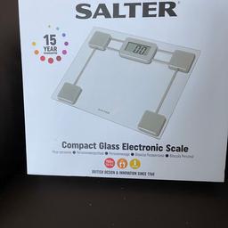 Brand new salter electric bathroom scales 
Collection only from new ferry