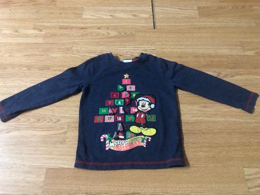 Buy & Sell Barking and Dagenham Romford - Barking and Dagenham - Photos for Toddler Boys Mickey Mouse Christmas Top