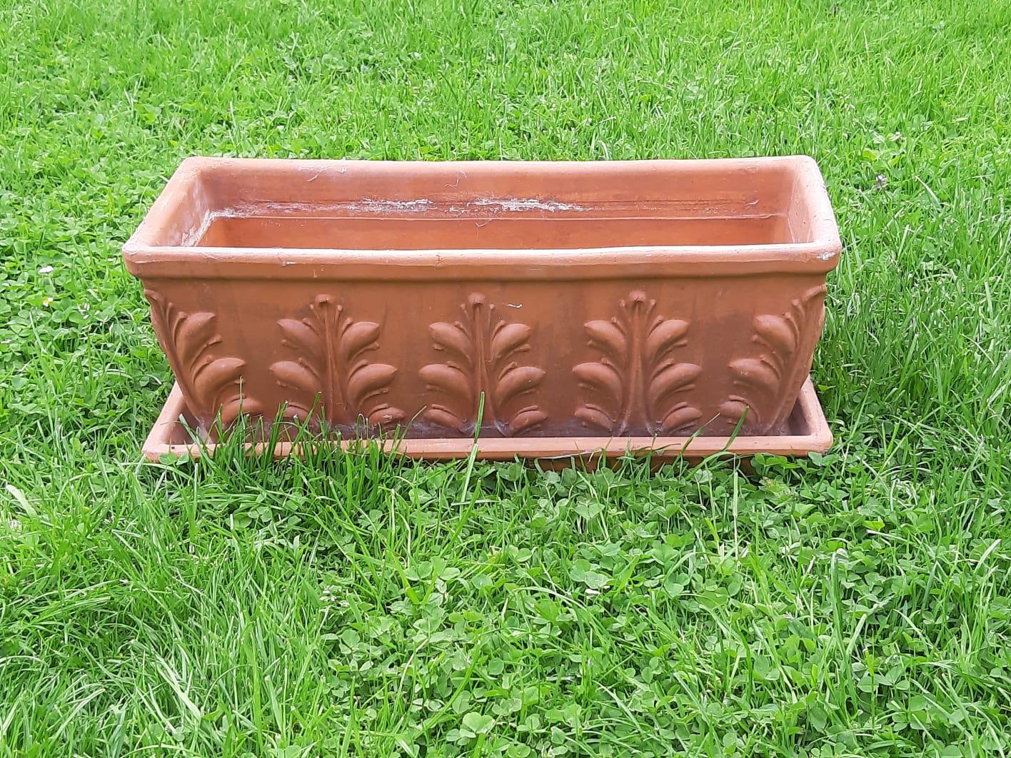 Blumentopf Terrakotta eckig in 5321 Koppl für € 7,00 zum Verkauf