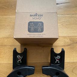 Used only twice, babyzen car seat adapters. Still in original box. Has all fittings. Suitable for Maxi-cosi car seats. #springclean