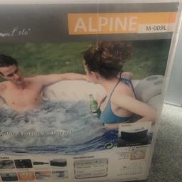 Inflatable hot tub
Brand new
Never used