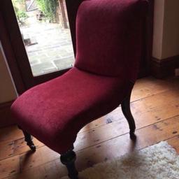 Amazing Antique Edwardian Nursing Chair
Has been professionally reupholstered
Queen Anne Oak legs and frame with castors
Beautiful, Quality Item
Very Rare Find
£130
Collection or free local delivery
#springclean