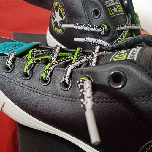 Buy & Sell South East London Catford - South East London - Photos for CONVERSE ALL STAR BLACK LEATHER SIZE UK 5