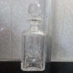 Vintage cut glass spirit decanter.
Weight 1400g.
Height 24 cms
Mark on stopper reads 20.
Belonged to my mother-in-law and no longer wanted.