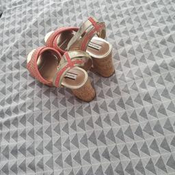 River Island wedge sandals size 7 never worn collection only