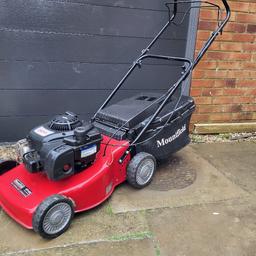 self propelled petrol lawnmower in good condition easy to start and cutting grass like new,  asap free local delivery