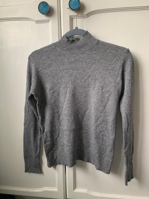 Buy & Sell West Midlands Dudley - Photos for Primark Grey High Neck Jumper Size 10