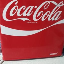 I'm selling my lovely red husky Coke fridge due to lack of space can also be used as a table top fridge in good condition may have some very minor marks but works well holds up to 48 cans has a removable shelf 
£40 only so no offers please
collection only b29