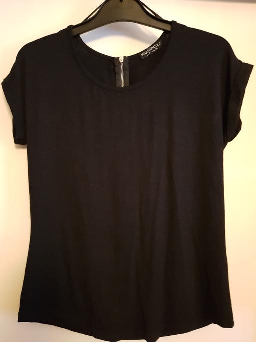 Buy & Sell Staffordshire Cannock Chase - Photos for Ladies Black Smart Casual T-Shirt - Size 8