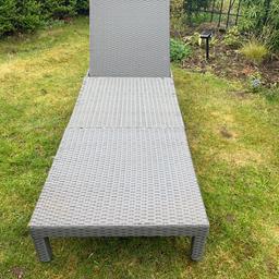 Get ready for summer rattan lounger