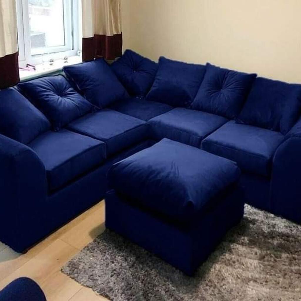 Blue corner sofa in für 399,00 £ zum Verkauf Shpock DE