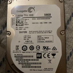 Hard disk per portatile sata da 500 Gb