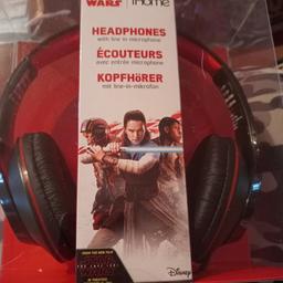 Star wars Headset unopened and Microphone..