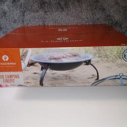 ✅ Enjoy the warmth of a real wood fire

✅ A portable firepit for use at home, Camping,  fishing, and beach.

✅ Includes cooking grill with handles,, perfect for outdoor cooking

✅ Folding Legs for ease when transporting from one place to another

✅ Comes complete with safety mesh lid, tool and carry bag
