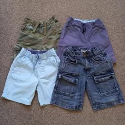 Boys shorts bundle, age 4-5, in excellent condition, from a pet and smoke free home.

Great for summer holidays.

Other tshirt and short bundles listed.

Will consider selling separately.

Postage or local delivery available on request.