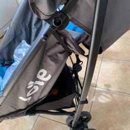 used about half a dozen times, bought to use when i have my grandson. no damage to the handles or fabric rain cover never been used ,front of seat adjustable for when there sleeping to collect £35 ono